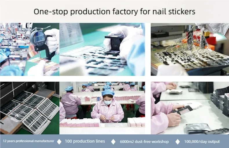 Premium Nail Stickers Wholesale
